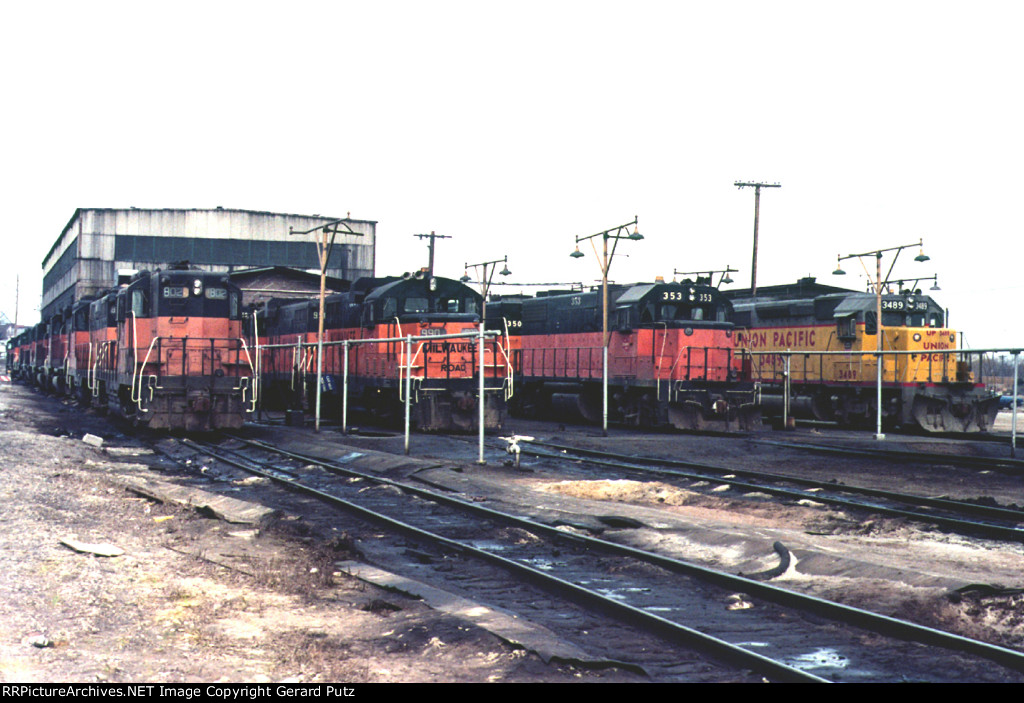 Engines at Shop